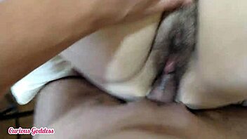 Curious Goddess - Blonde Milf with Big Ass Gets Hairy Pussy Fucked and Squirts! 💦