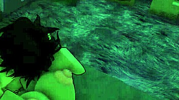 Busty follower begs for hard fuck and creampie in Roblox 😈