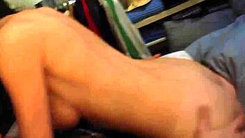 All Natural Brunettes Play Around Nude In Lingerie