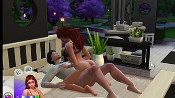 Sexy Redhead Cheats in Steamy Encounter