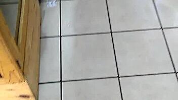 MEXICAN WOMAN WITH BIG ASS SHOPPING IN STORE