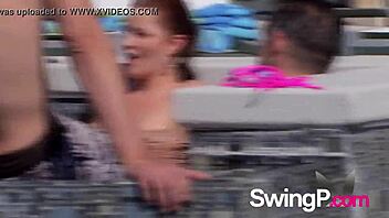 Big Pool Party: Real Couples Getting Wild?