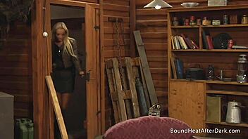 Big Ass Lesbian Slave Fingered by Dom Mistress