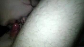 milf deepthroats huge uncut cock in pov