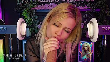 Smoke Deepthroat You And Lick Your Ears POV ASMR!