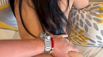 hot hermanastra makes vacations worthwhile in bogota with big cum tits