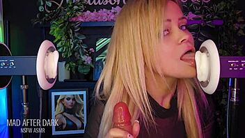 Smoke Deepthroat You And Lick Your Ears POV ASMR!