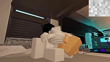 slut gets fucked in roblox unexpectedly