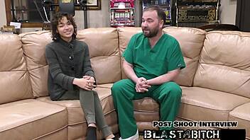 Brooklyn Rossi Sucks Dick, Gets Fucked In Missionary, And Blasted With Huge Cum Load