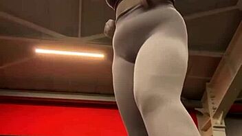 Young 18+ undergoes EXTREME GYM training.