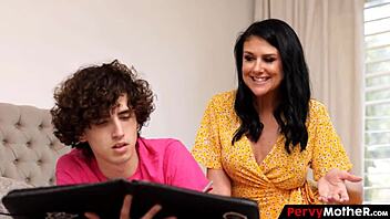 pervymother stepmom builds naughty ties with second stepson