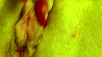 I'm obsessed with this tanned petite's conical tits.