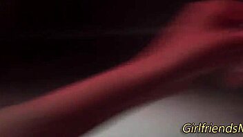 I finger my busty teen girlfriend's wet pussy in POV.