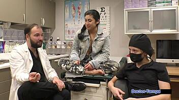 latina jasmine rose in fishnets.