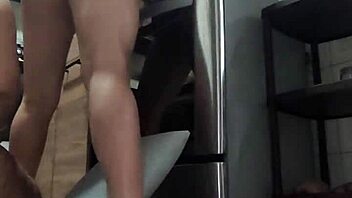 while washing dishes, my perverted step-nephew arrived when husband wasn't there