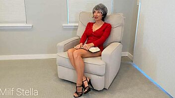 Stepson Pounds Curvy Redhead Mother-in-Law on Prayer Day