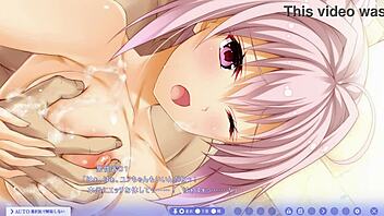 Yuno Higashigasaki in bondage behind the scenes