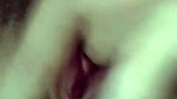 Fingers explore the wet vagina and clit.