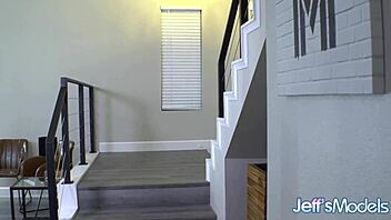 I watch Angel Kendra and Miss Pink Plush reverse gangbang a black guy