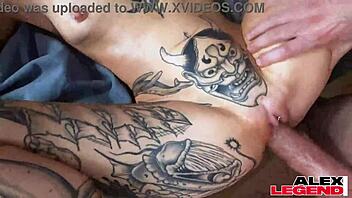 can these inked goddesses nova and nicole handle each other's wet pussies?