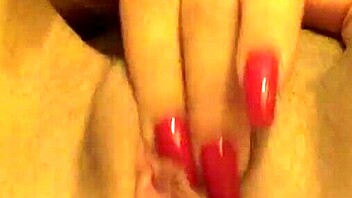 I'm obsessed with this tanned petite's conical tits.