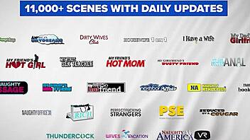 Remy Lacroix is back and she's taking a bbc in her tight pussy.