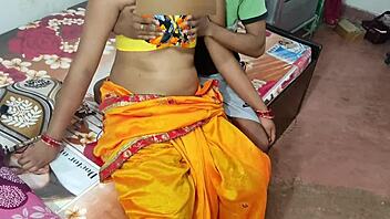 Indian Son Bangs Bengali Step Mom in Kitchen Roleplay! Wild Doggy Action Heats Up Fast!