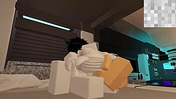 slut gets fucked in roblox unexpectedly