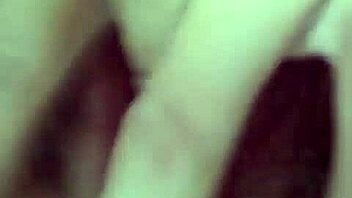 Fingers explore the wet vagina and clit.