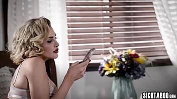 i'm horny blonde camgirl kenzie anne fucking big black cock husband isiah maxwell with kenna james