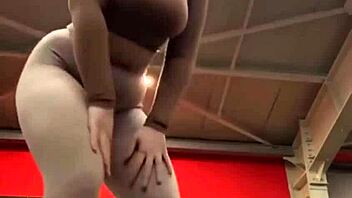 Young 18+ undergoes EXTREME GYM training.