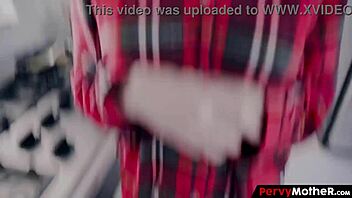 unruly stepson licks refined mother's juicy pussy during holiday feast.