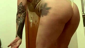 So, this blonde with tattoos just oozes pure erotic vibes. Her charm is impossible to ignore.