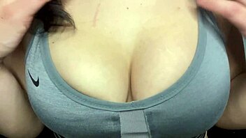 Wet Yoga Pants Teasing with Solo Rope Bondage Squirt