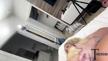 Blonde BBWs Stella Daniels And Chanel Barbie Share Monster Cock