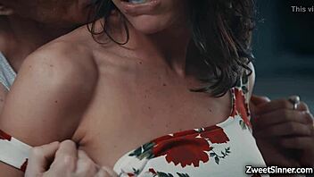 damn, lexi foxy and ryan mclane went hard! intense fucking and deepthroat till they both hit ultimate orgasms!