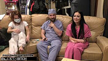 Blaire Celeste’s Pussy Stuffed with Cum in Hospital Scene