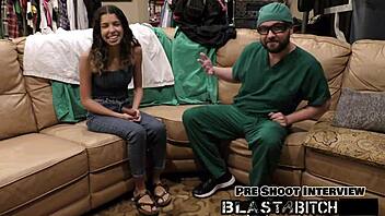 aria nicole's experience with fucking and creampie in latex