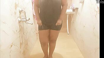 Horny Milf Sneakily Shows Off Her Big Tits And Boobs