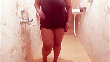 Horny Milf Sneakily Shows Off Her Big Tits And Boobs