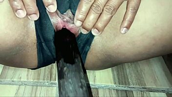 Big tit teen 18+ makes her first homemade porn video with monster cock creampie!