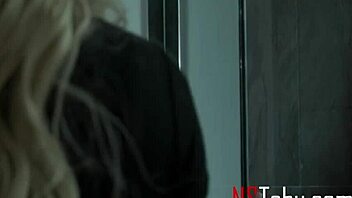 Teen Shares Rough Creampie With Step Mommy