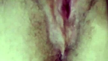 Fingers explore the wet vagina and clit.