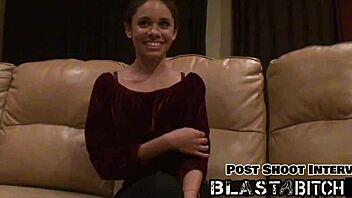 sandra chappelles back gets blasted full of cum