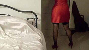 Does this white slut in lingerie excite you with her ass to mouth action?