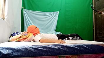 Latina Milf Rides Cock In Homemade Sleepover With Stepfather