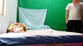 Latina Milf Rides Cock In Homemade Sleepover With Stepfather