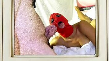 sandra chappelles back gets blasted full of cum