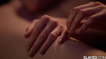 insatiable lena licks olivias toes, fingers beaver in lingerie