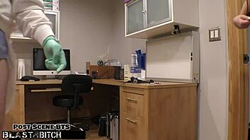 Blaire Celeste’s Pussy Stuffed with Cum in Hospital Scene